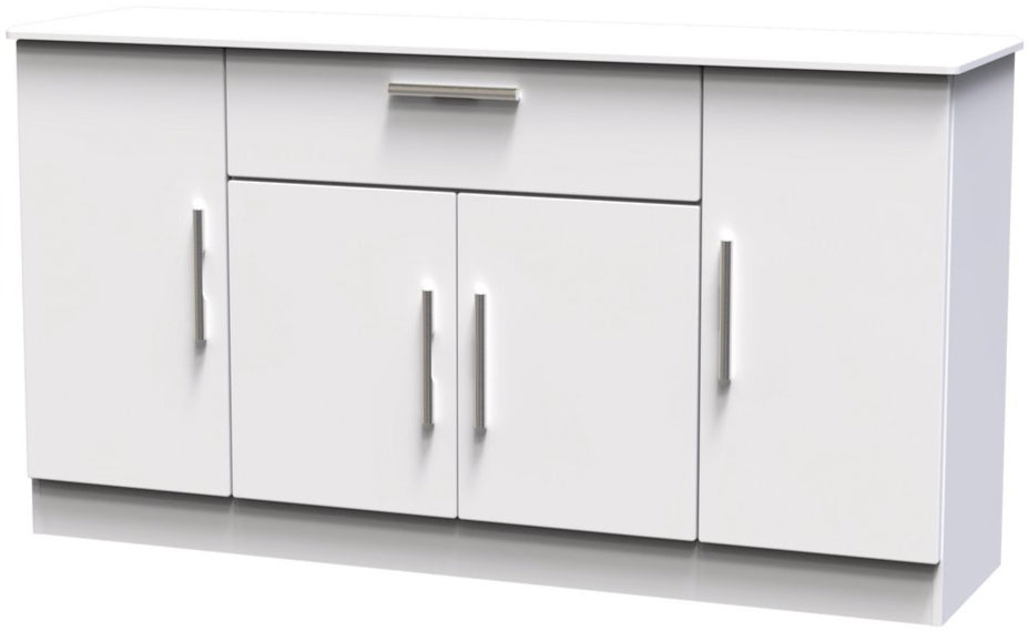Knightsbridge Wide 4 Door 1 Drawer Sideboard