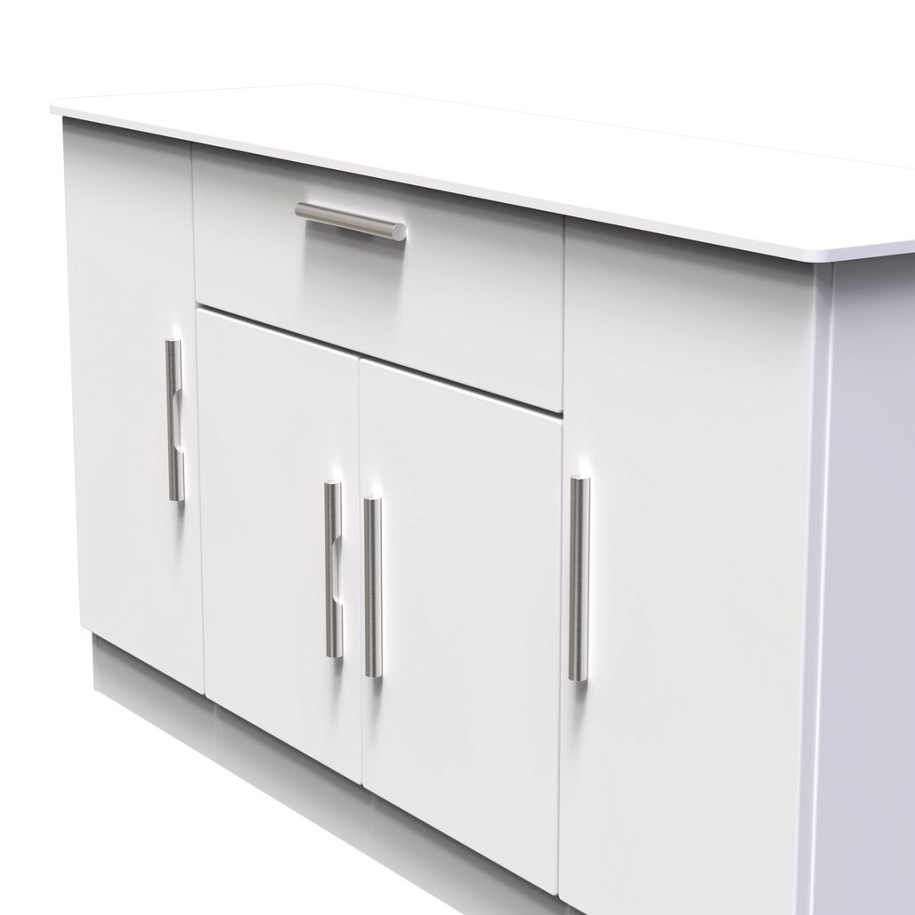 Knightsbridge Wide 4 Door 1 Drawer Sideboard