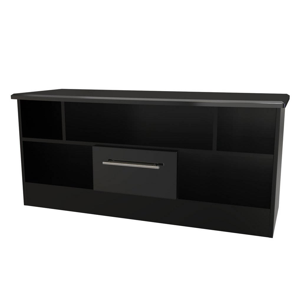 Knightsbridge 1 Drawer TV Unit with Open shelving