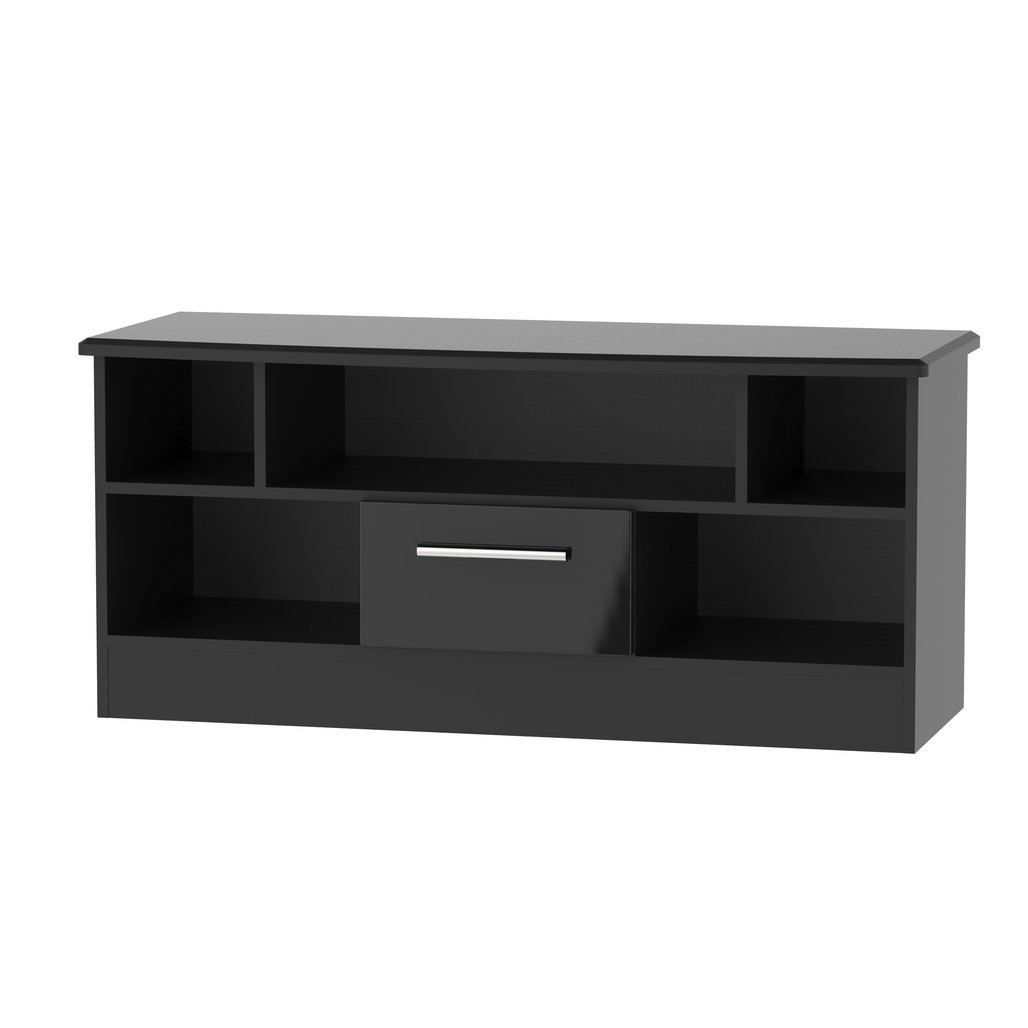 Knightsbridge 1 Drawer TV Unit with Open shelving
