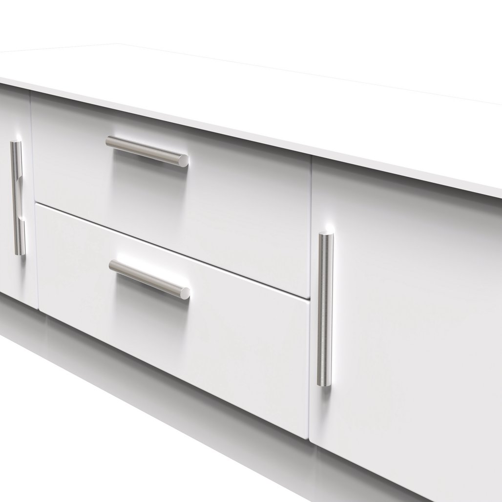 Knightsbridge Wide 2 Door 2 Drawer TV Unit