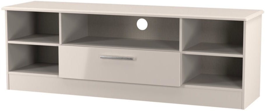 Knightsbridge Wide 1 Drawer TV Unit with Open Shelving