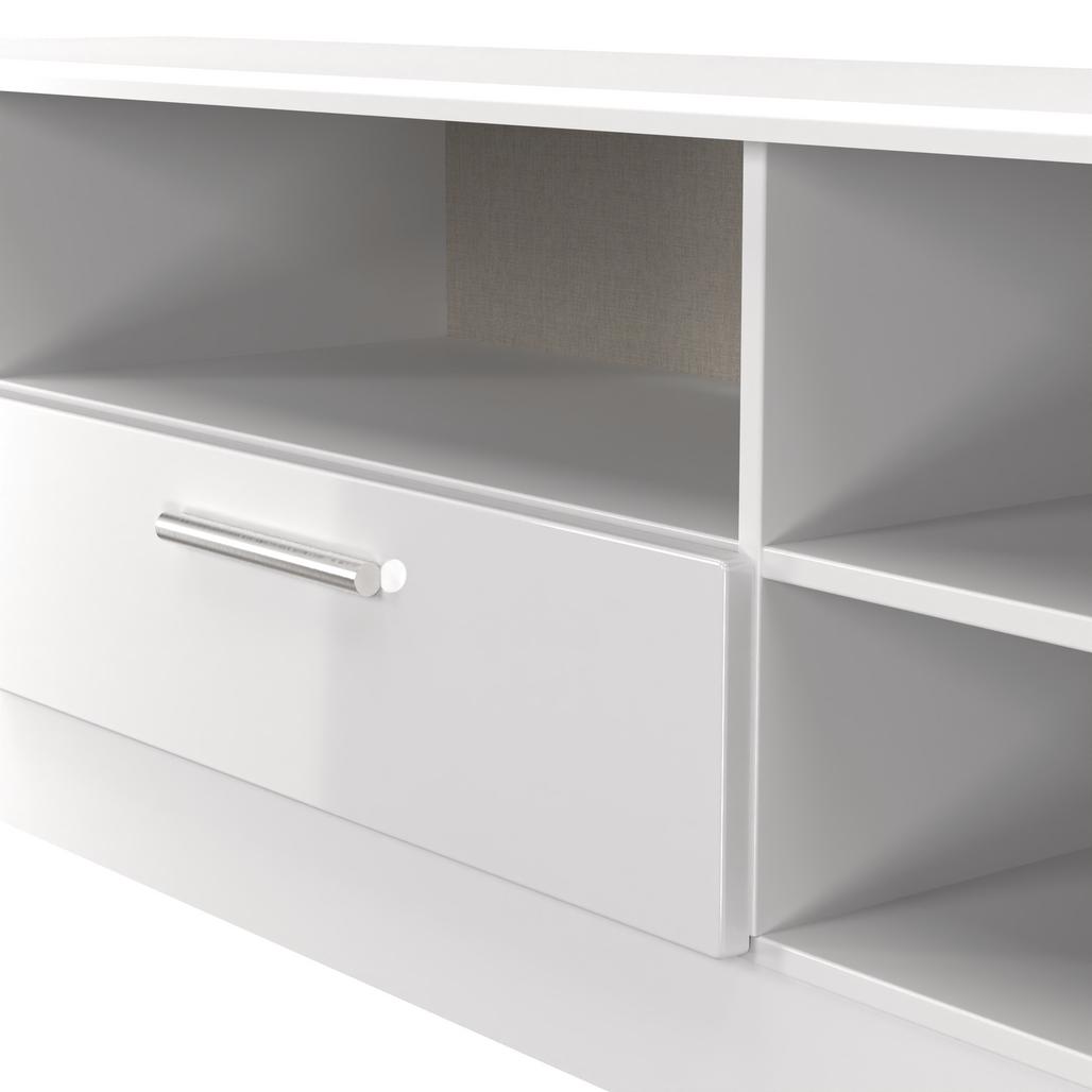 Knightsbridge Wide 1 Drawer TV Unit with Open Shelving