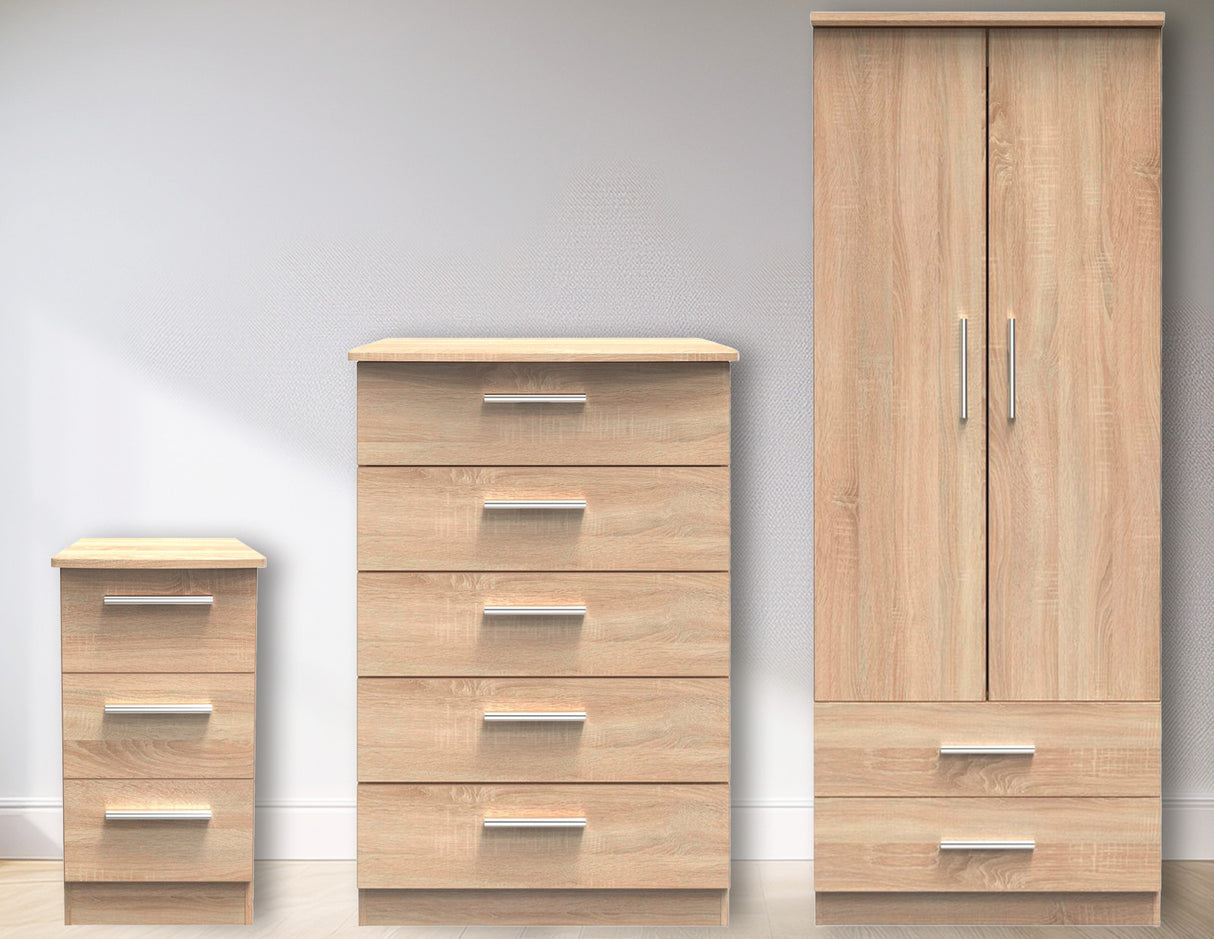 Knightsbridge 3 Piece Bedroom Set