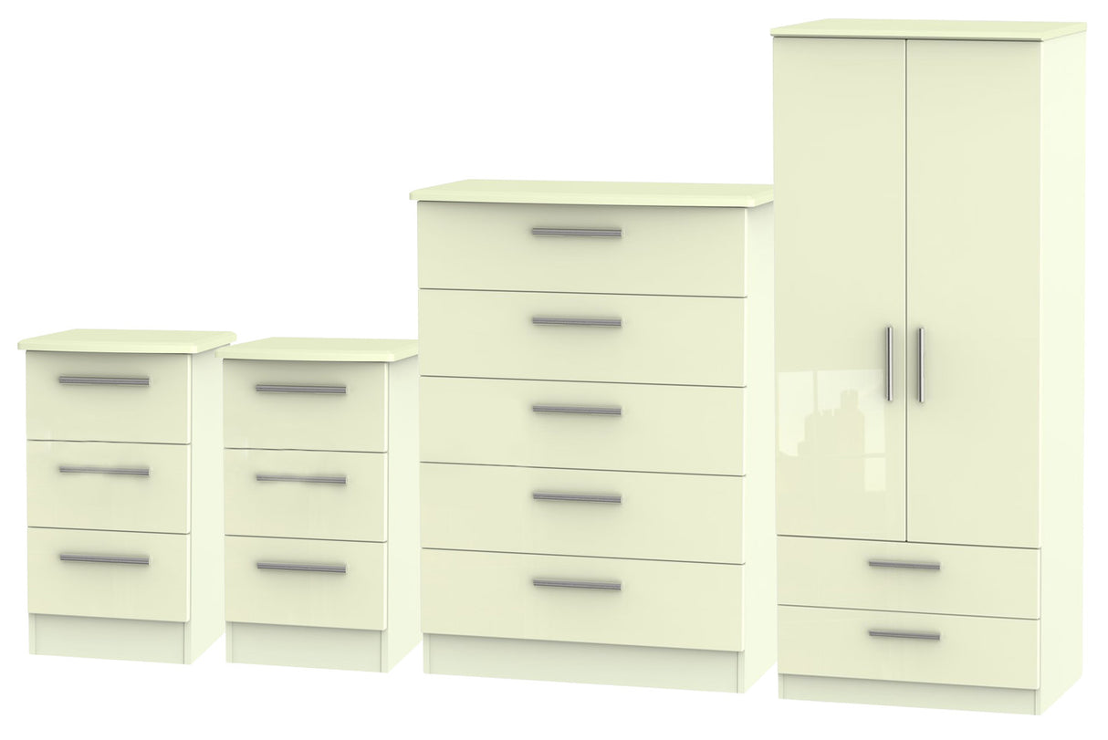 Knightsbridge 4 Piece Bedroom Set