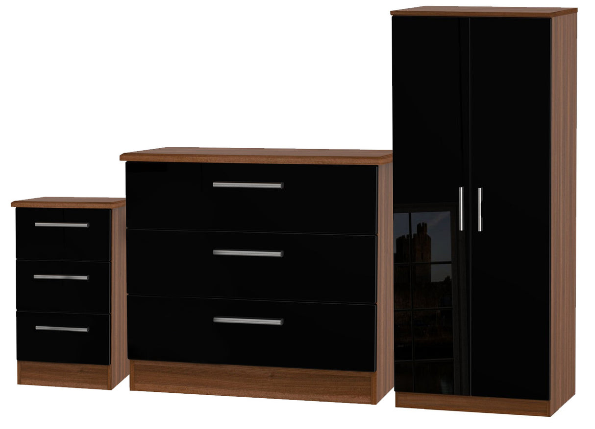 Knightsbridge 3 Piece Bedroom Set