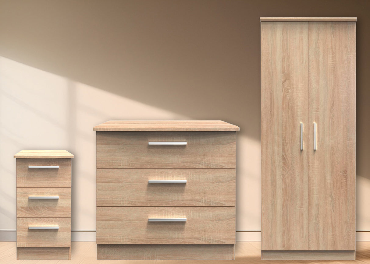 Knightsbridge 3 Piece Bedroom Set