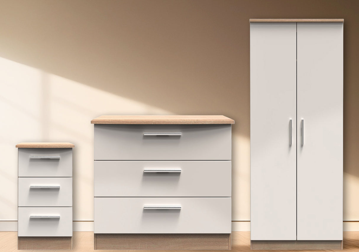 Knightsbridge 3 Piece Bedroom Set