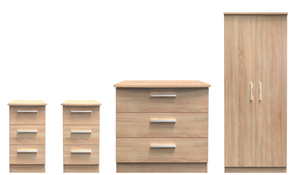 Knightsbridge 4 Piece Bedroom Set