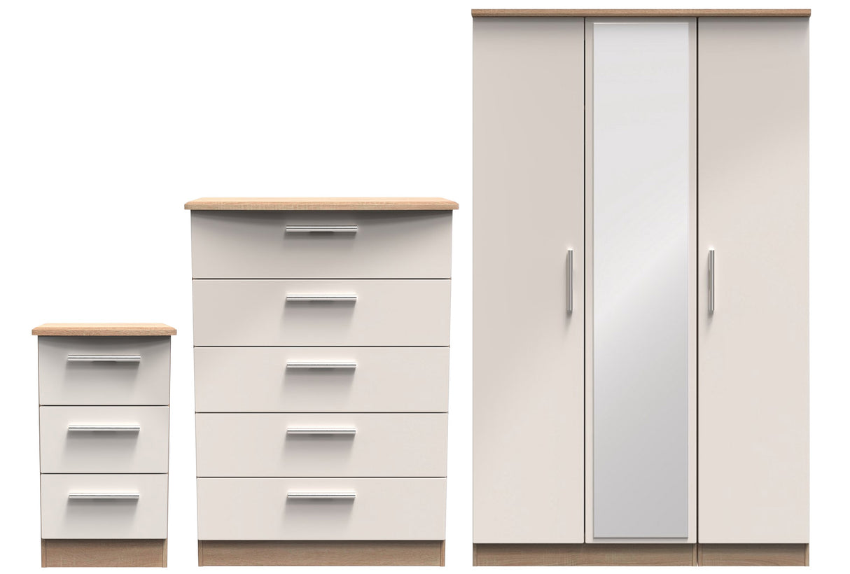 Knightsbridge 3 Piece Bedroom Set