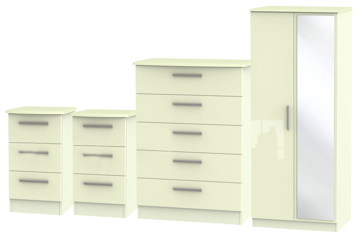 Knightsbridge 4 Piece Bedroom Set