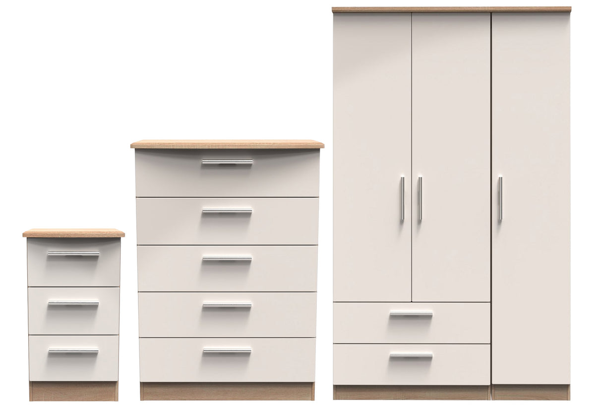 Knightsbridge 3 Piece Bedroom Set