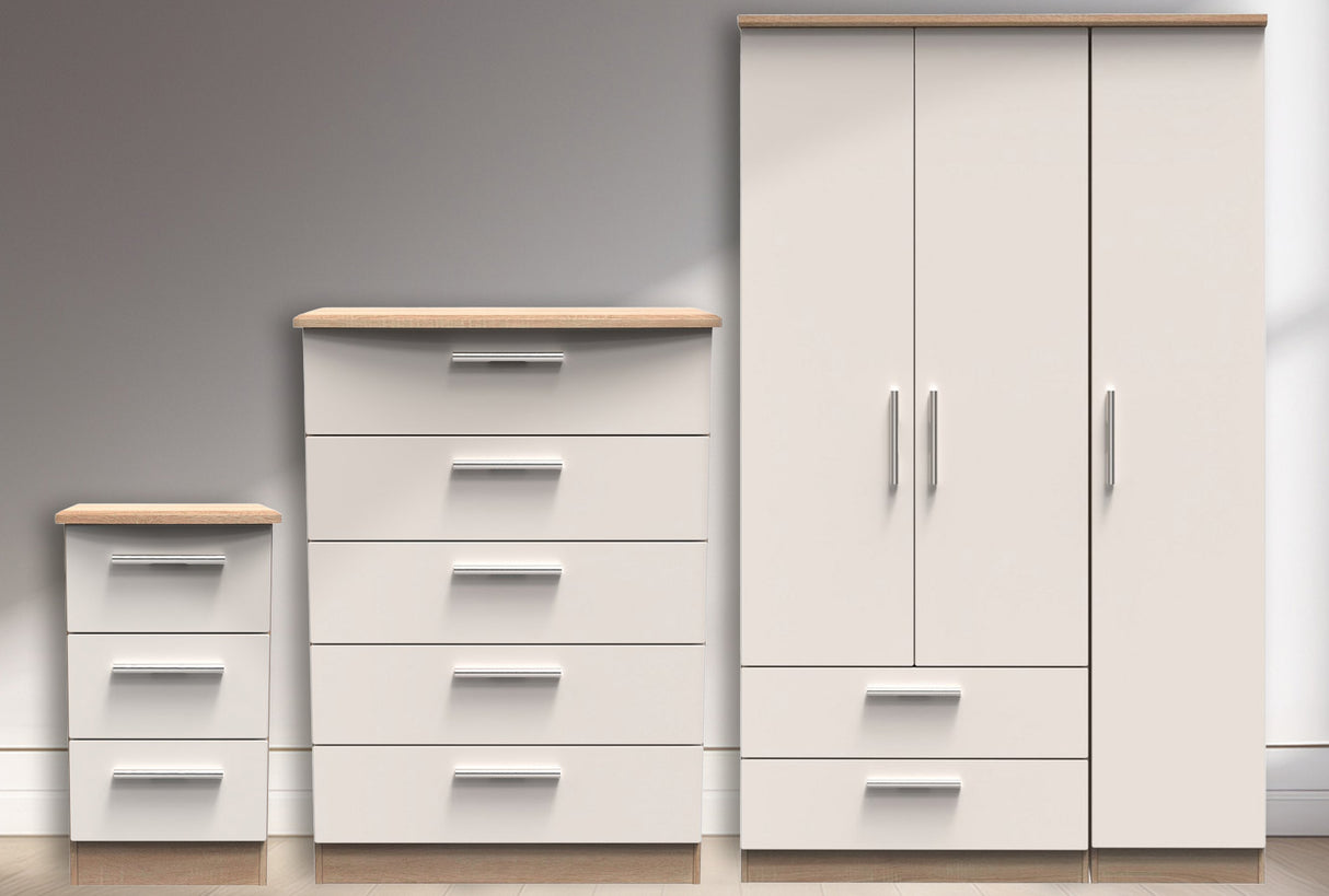 Knightsbridge 3 Piece Bedroom Set