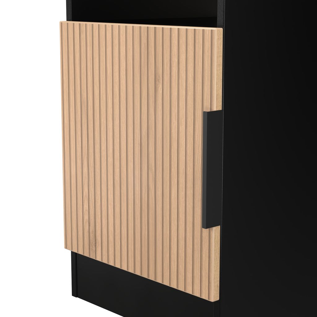 Java 1 Door 1 Shelf Bedside Table