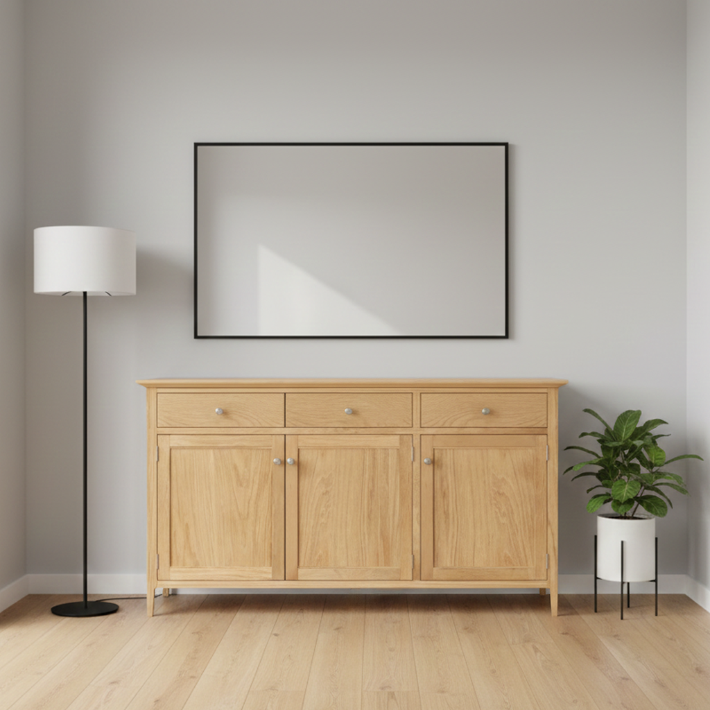 Saxon 3 Door 3 Drawer Large Sideboard