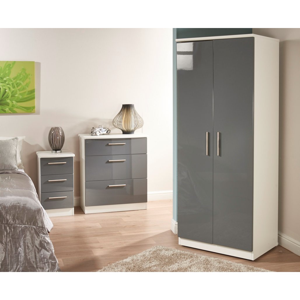 Knightsbridge 2 Door Double Wardrobe