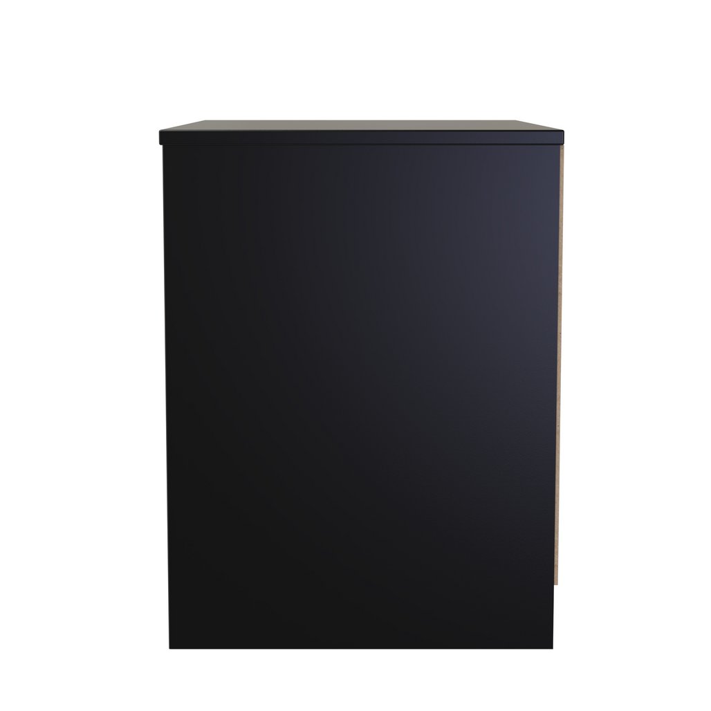 Las Vegas 2 Drawer Midi Chest with Gold Handles