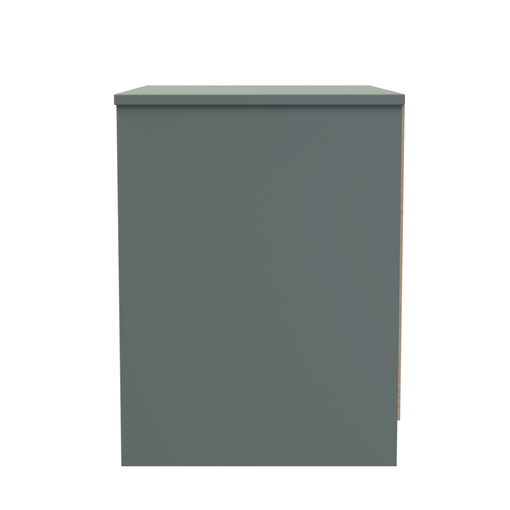 Las Vegas 2 Drawer Midi Chest with Gold Handles