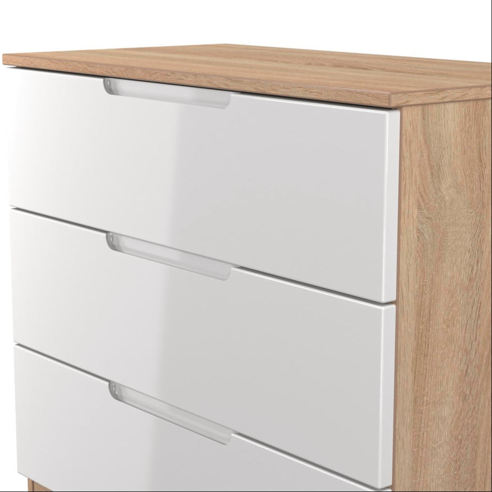 Milan 3 Drawer Chest