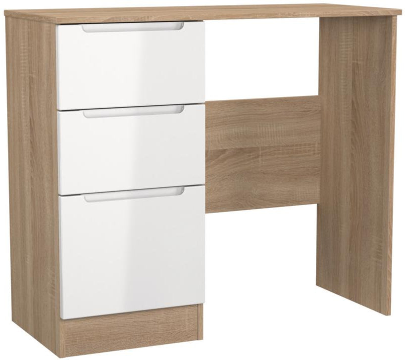 Milan 3 Drawer Dressing Table