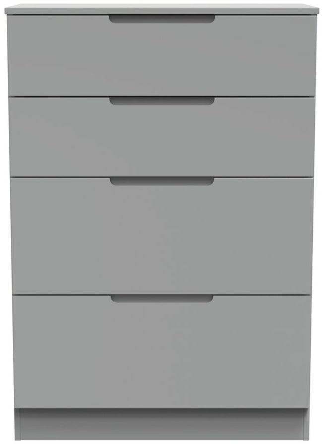 Milan 4 Drawer Deep Chest of Drawers