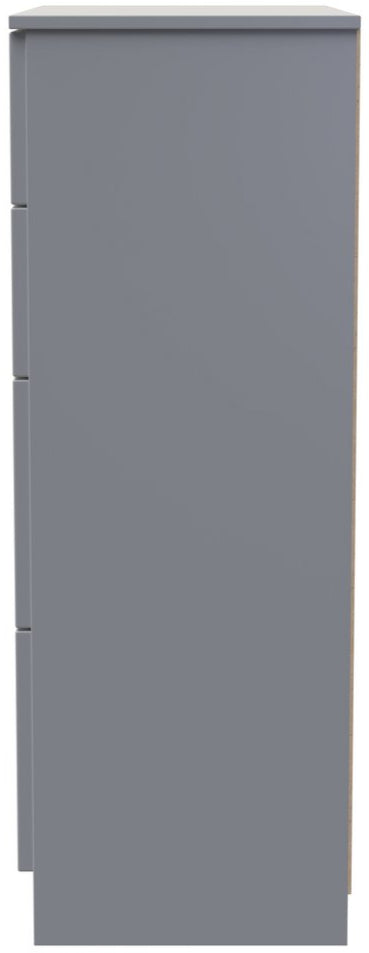 Milan 4 Drawer Deep Chest of Drawers