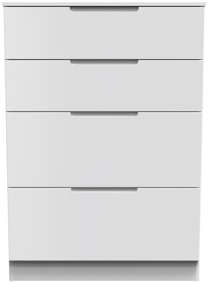 Milan 4 Drawer Deep Chest of Drawers