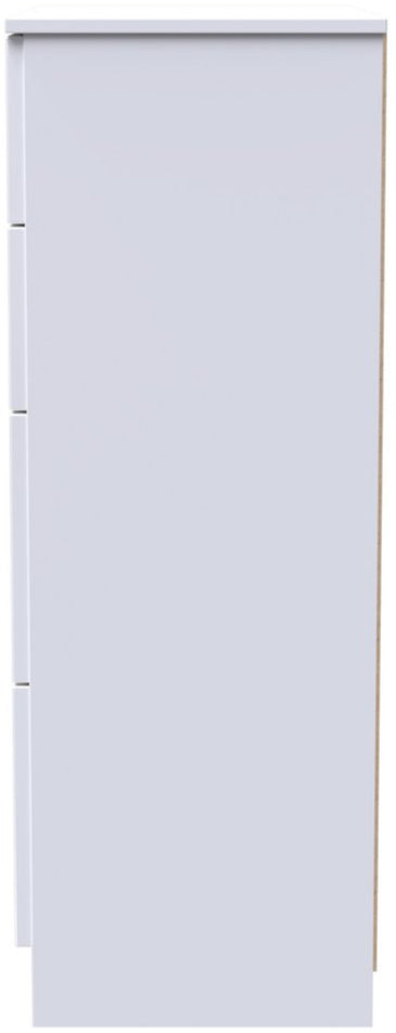 Milan 4 Drawer Deep Chest of Drawers