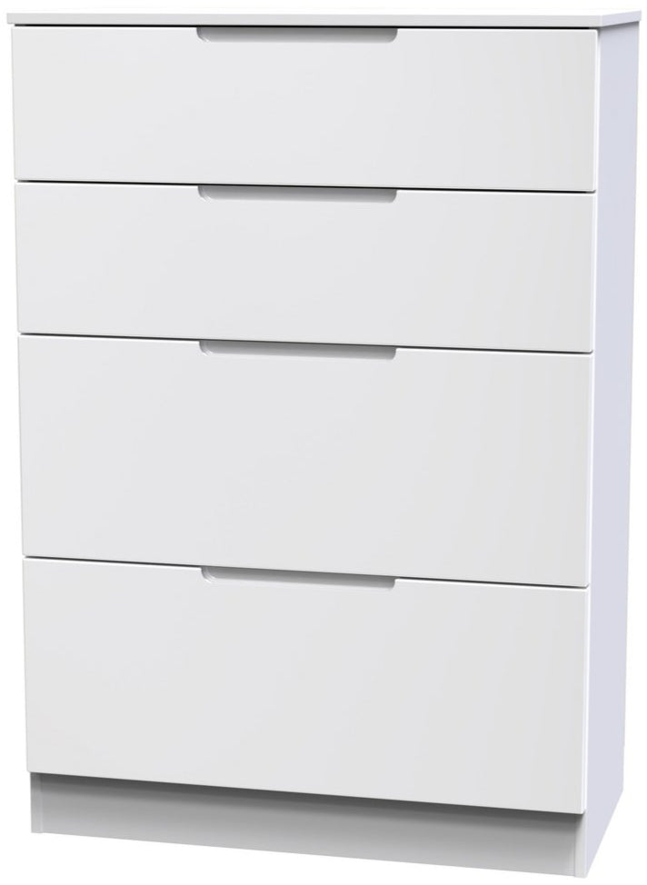 Milan 4 Drawer Deep Chest of Drawers