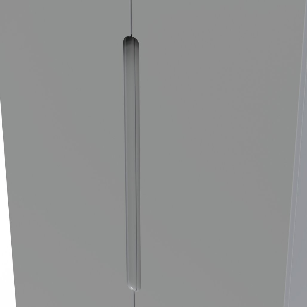 Milan Tall 2 Door Double Wardrobe