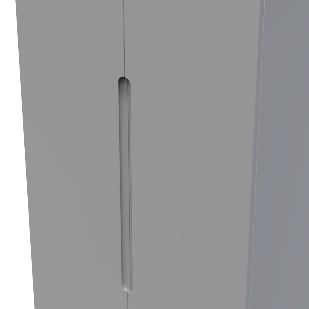 Milan Tall 2 Door 2 Drawer Double Wardrobe