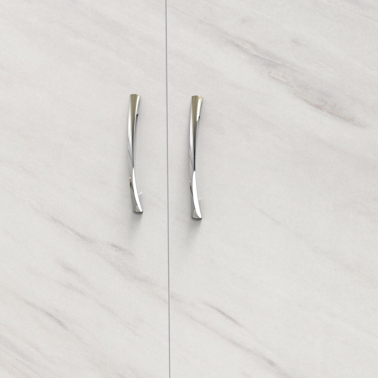 Avon 2 Drawer 3 Door Triple Plain Wardrobe