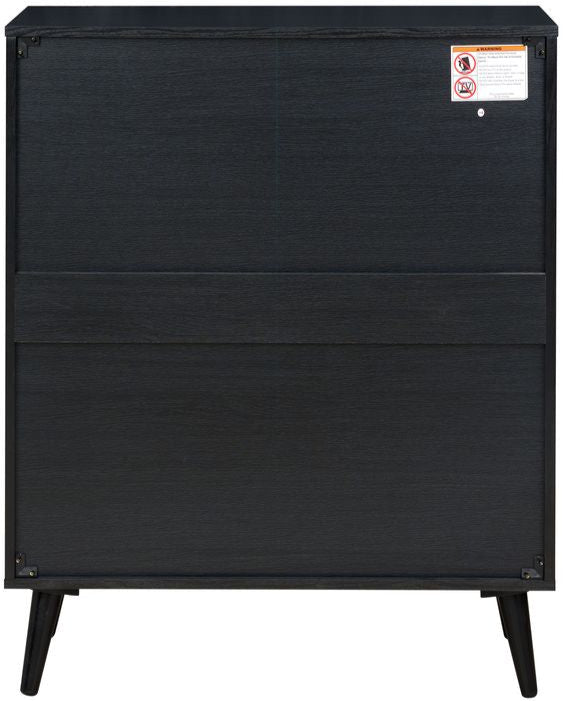 Manila Rattan 3+2 Drawer Chest of Drawers