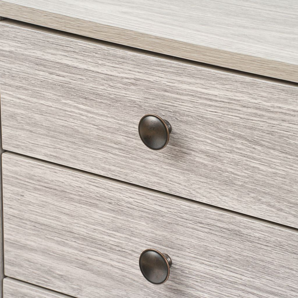 Alva 3 Drawer Bedside Table