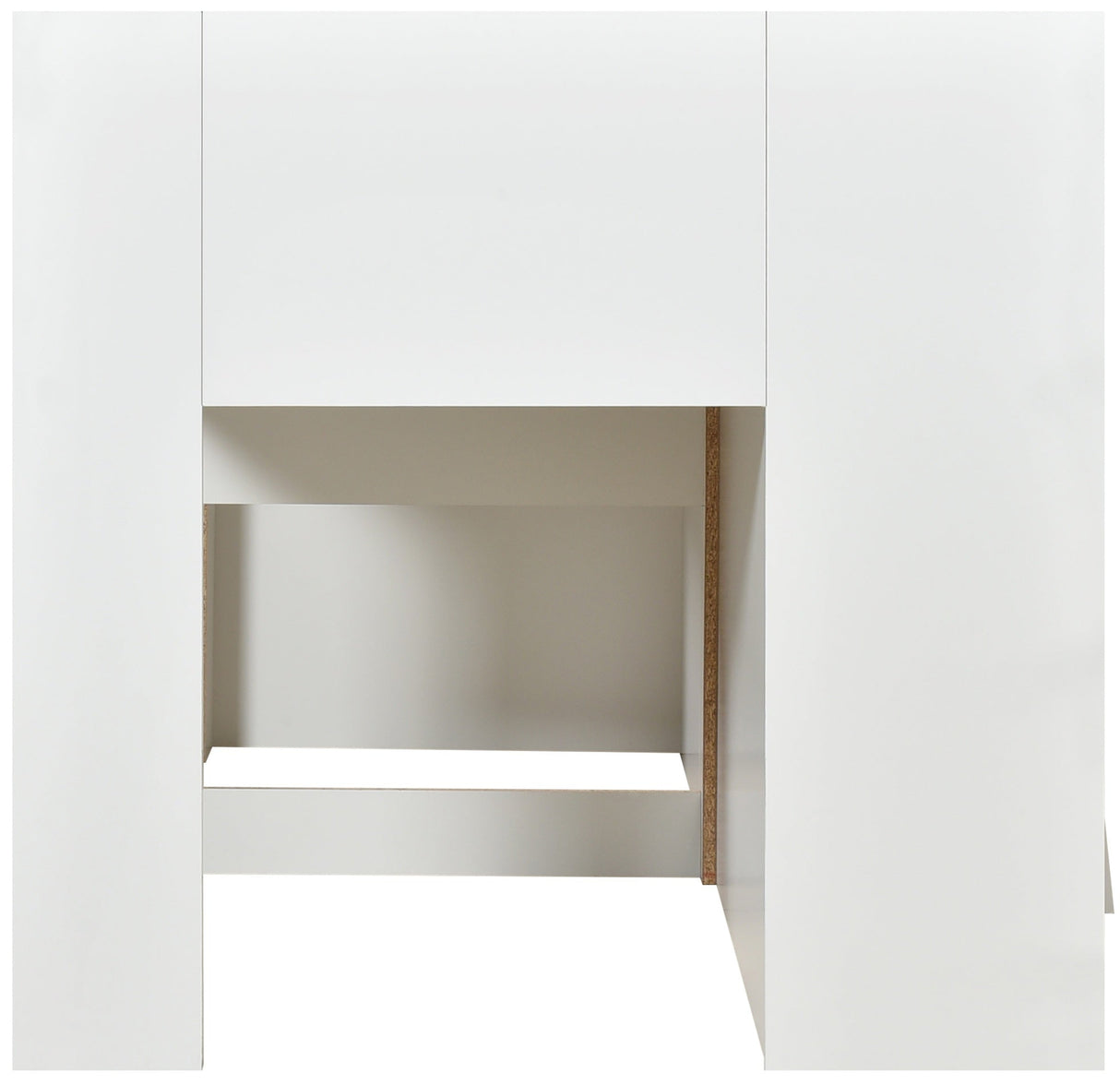 Nova Low Sleeper Children's Bed Frame with Shelves