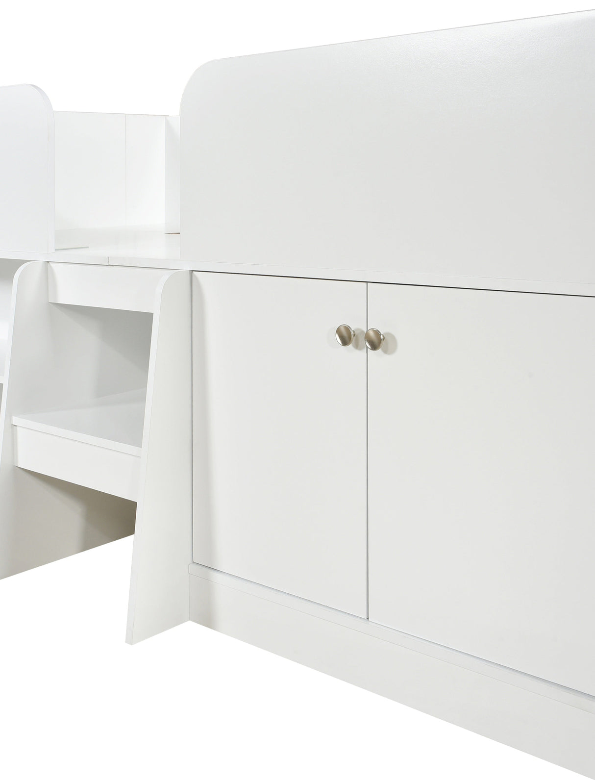 Nova Low Sleeper Children's Bed Frame with Shelves