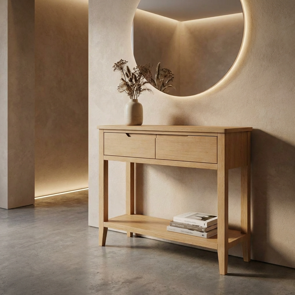 Hudson 2 Drawer Console Table