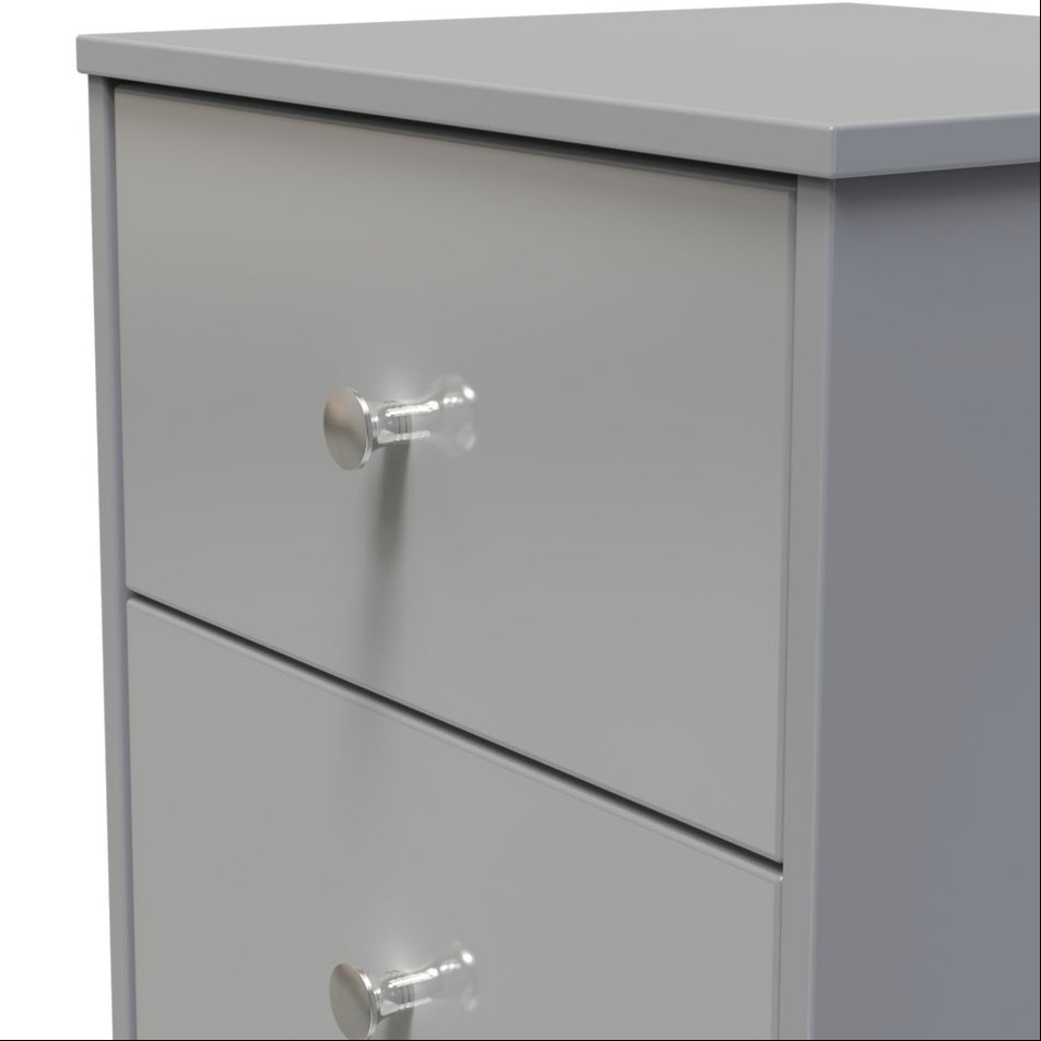 Pastel 3 Drawer Bedside Table