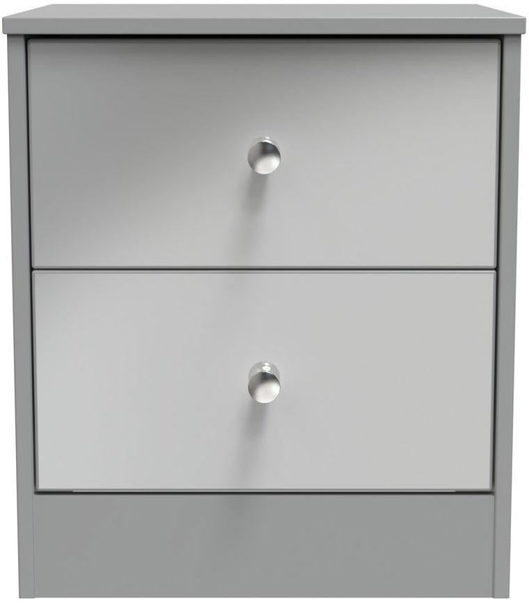 Pastel 2 Drawer Bedside Table