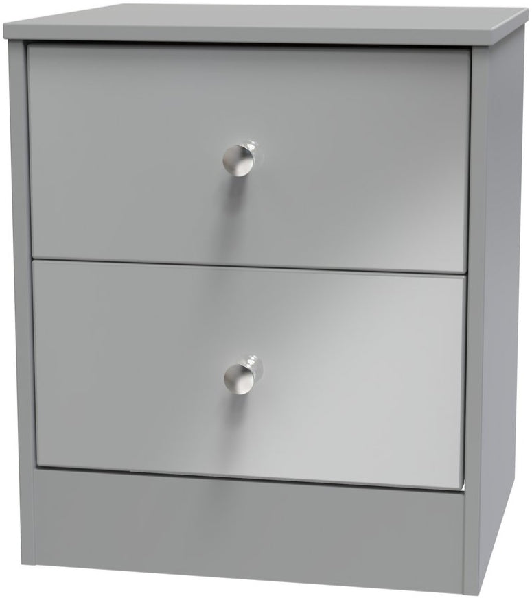 Pastel 2 Drawer Bedside Table