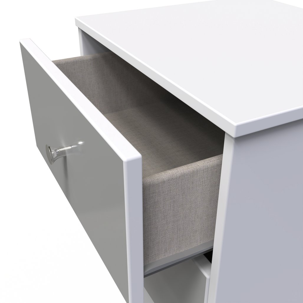 Pastel 2 Drawer Bedside Table