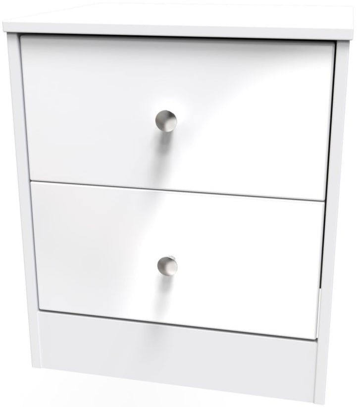 Pastel 2 Drawer Bedside Table