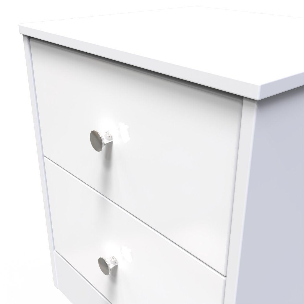Pastel 2 Drawer Bedside Table