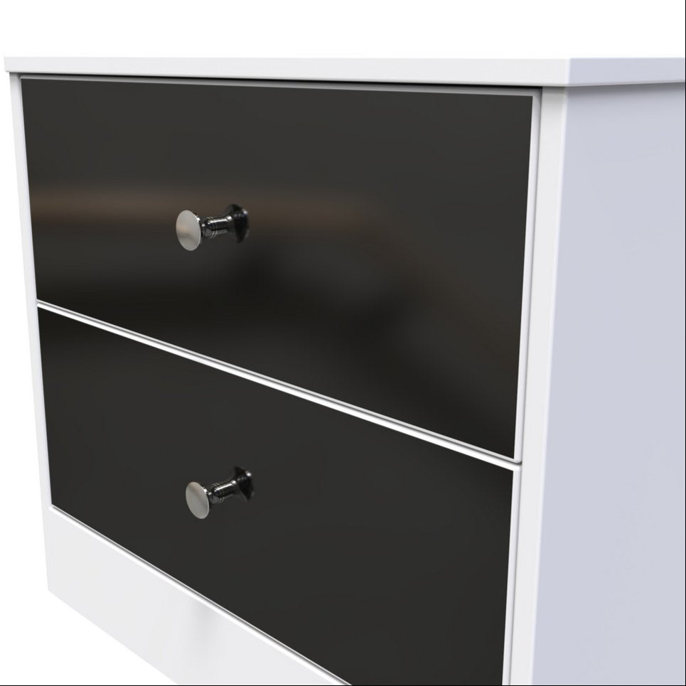 Pastel 2 Drawer Midi Chest Dresser