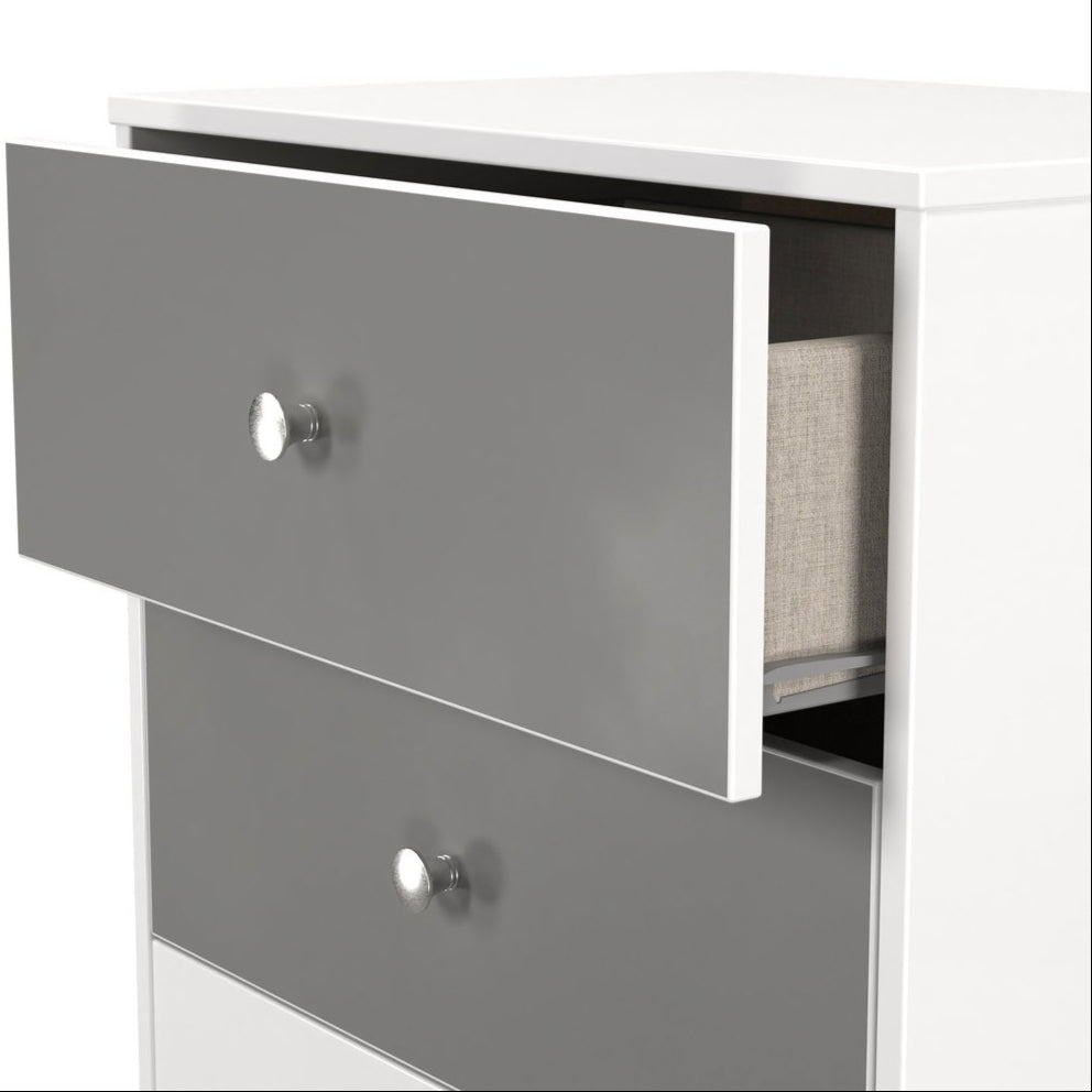 Pastel 2 Drawer Midi Chest Dresser