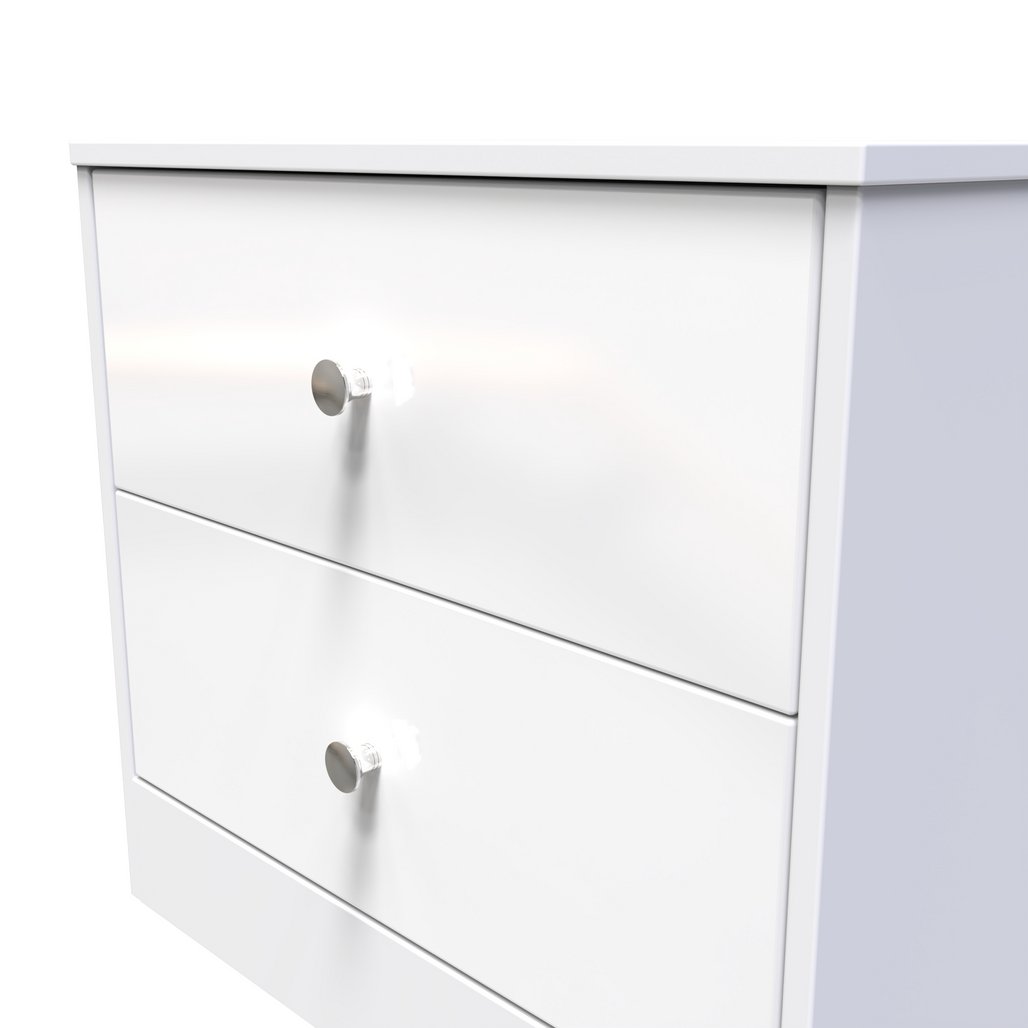 Pastel 2 Drawer Midi Chest Dresser