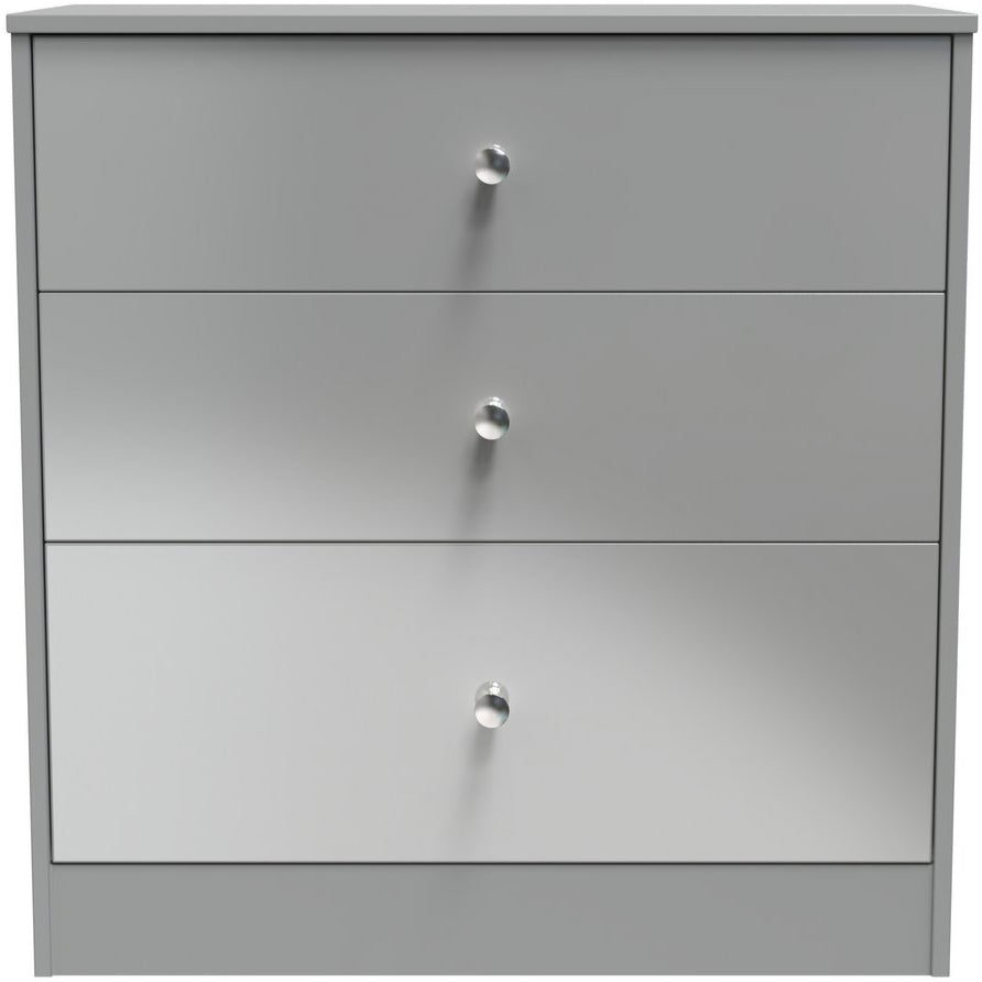 Pastel 3 Drawer Deep Chest Dresser