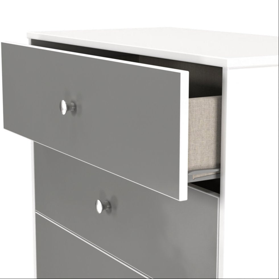 Pastel 3 Drawer Deep Chest Dresser