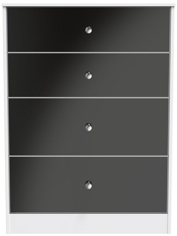 Pastel 4 Drawer Deep Chest Dresser