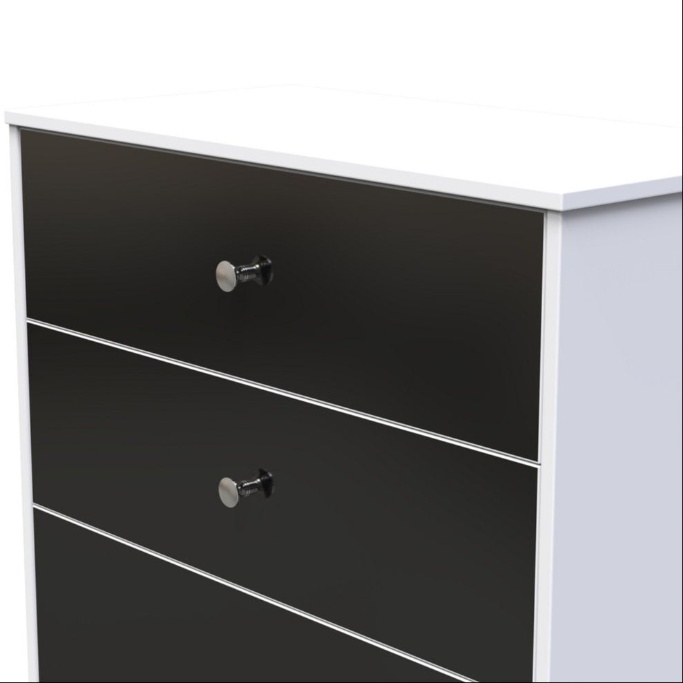 Pastel 4 Drawer Deep Chest Dresser